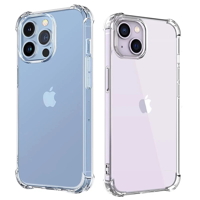 Tech Accessories Apple - Противоударный прозрачный чехол для телефона для