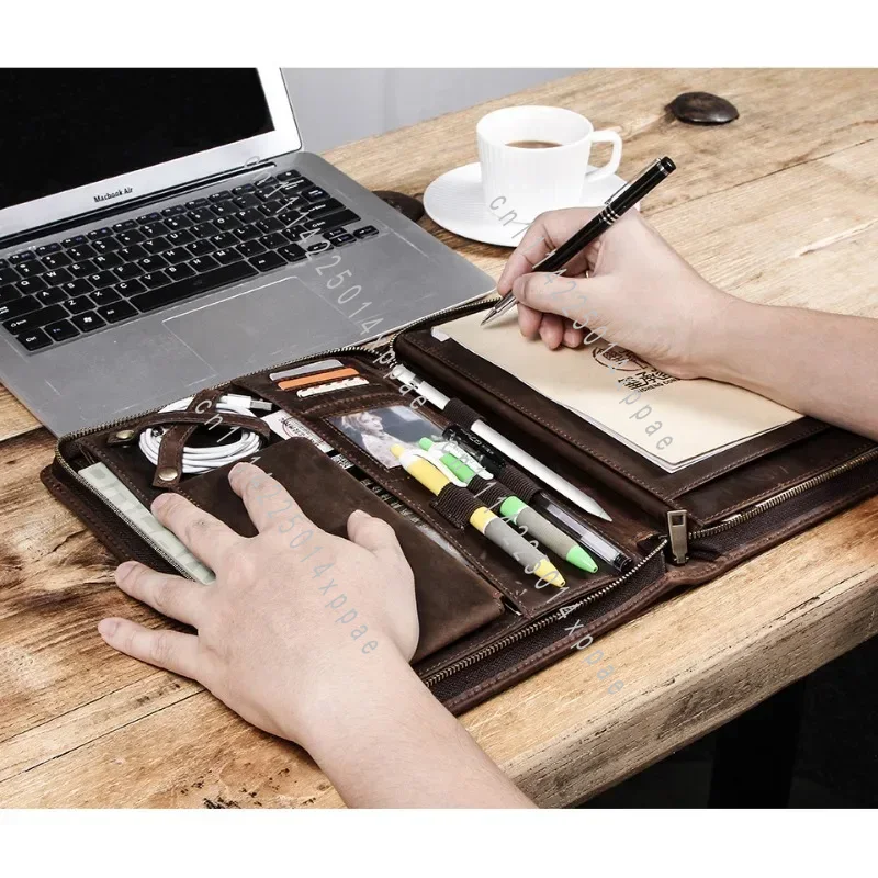Tech Accessories Tablet - Кожаная сумка-органайзер для планшета iPad с