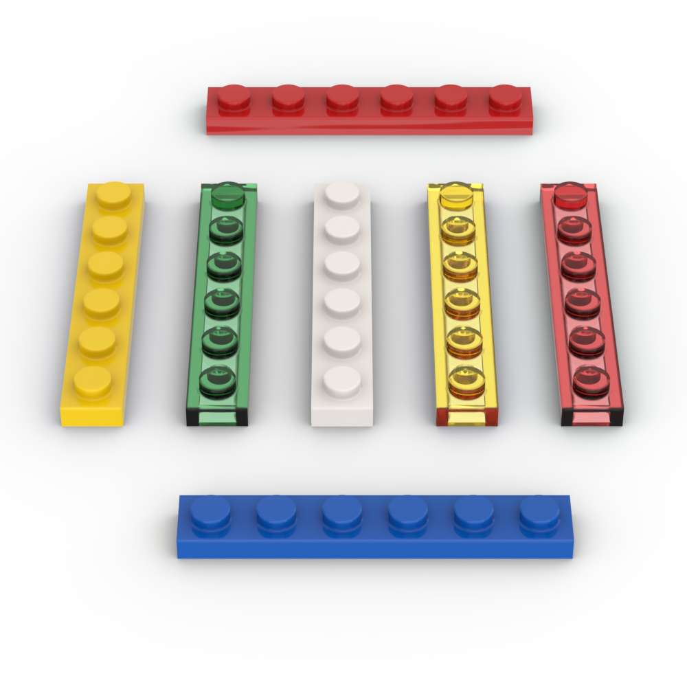MOC 10 шт. тарелка 3666 1X6 ко – обзор и цена Tech Accessories For Kids
