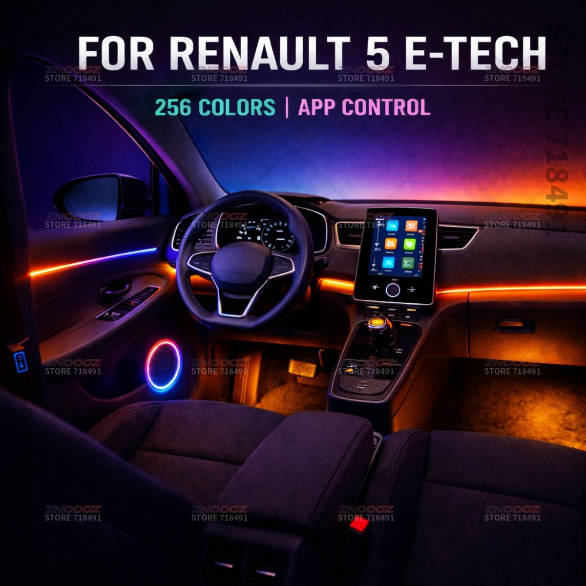 22в1 RGB интерьер автомобиля а – обзор и цена Tech Lighting Accessories